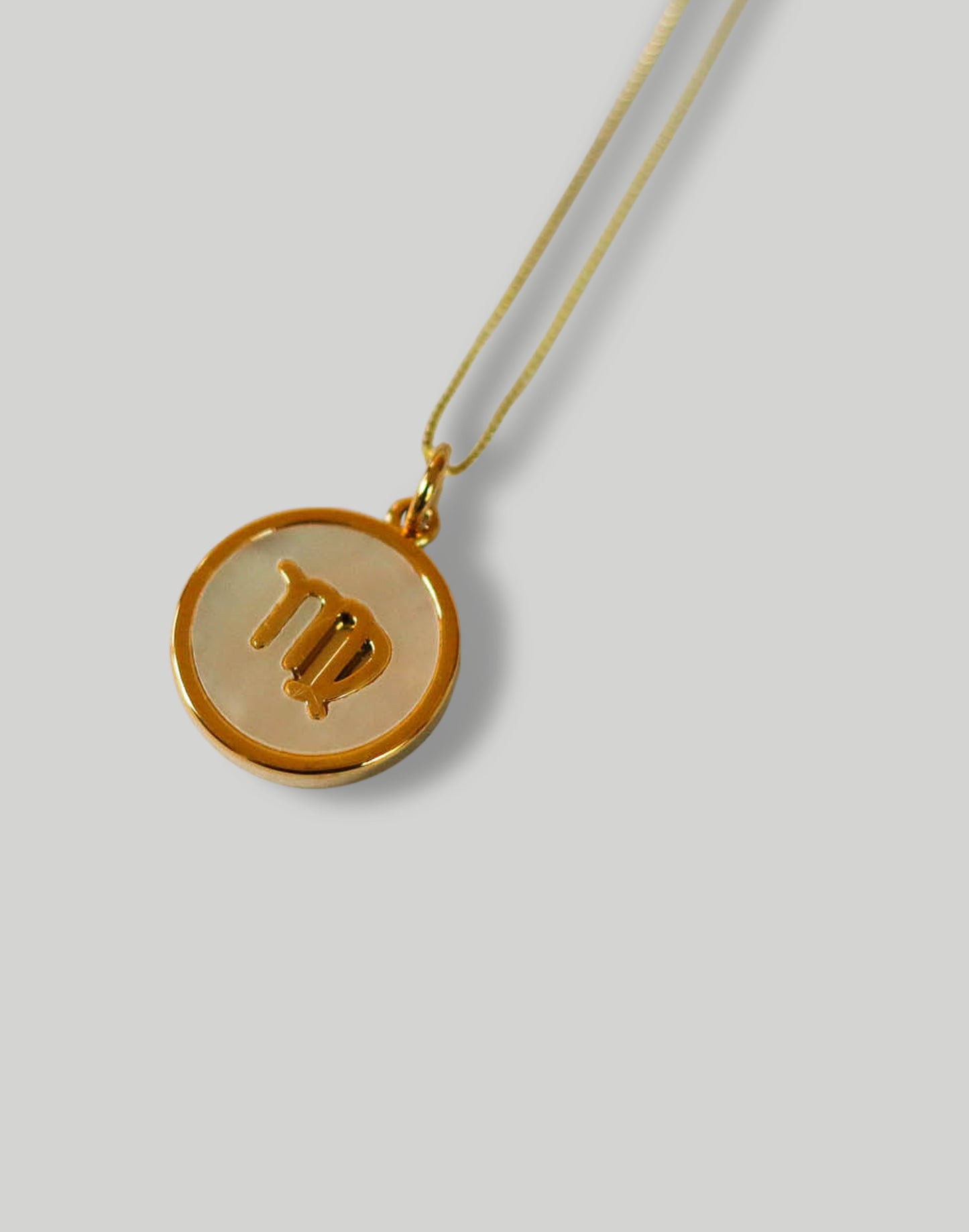 The Minimalist Zodiac Necklace in Gold