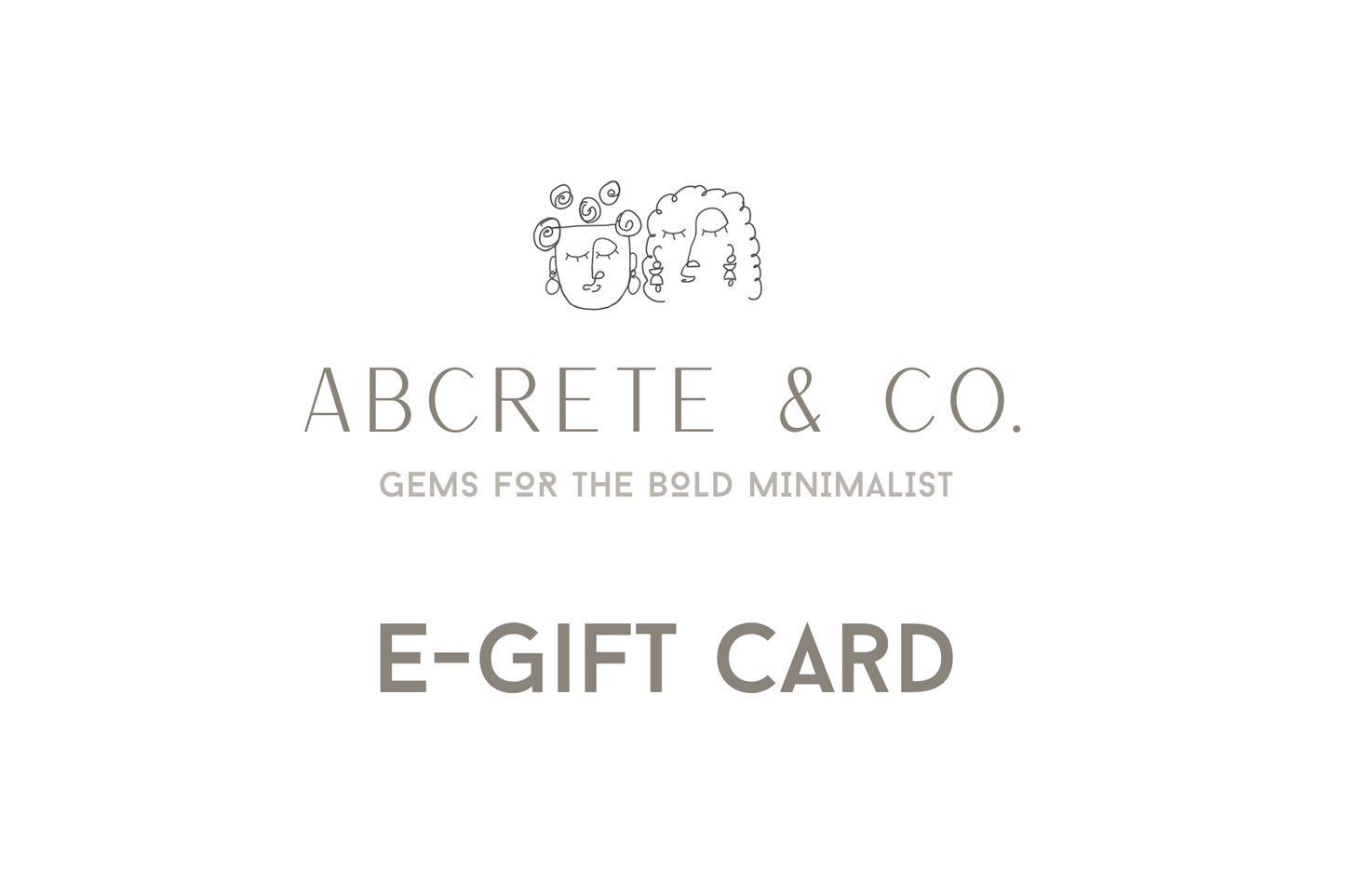 Abcrete & Co. E-Gift Card